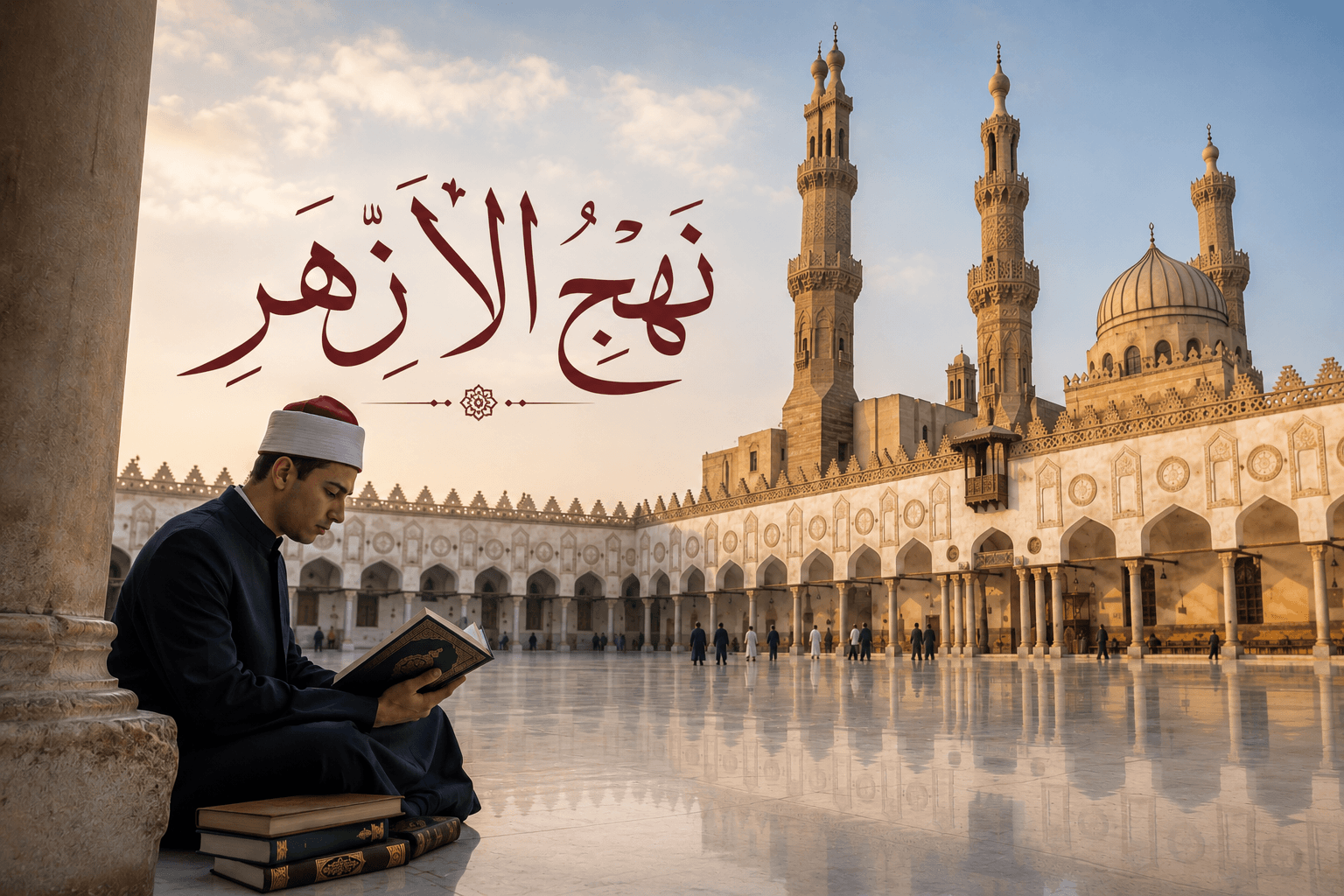 منصة نهج الأزهر - تعليم أزهري أونلاين طالب أزهري يذاكر اللغة العربية على منصة نهج الأزهر مع الأستاذ سعيد الفقي - منصة تعليمية أونلاين للثانوية الأزهرية